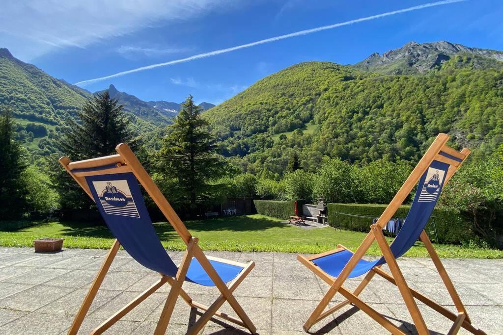 T2 Ensoleille. Terrasse, Jardin Commun, Vue, Parking. Appartement Cauterets Buitenkant foto